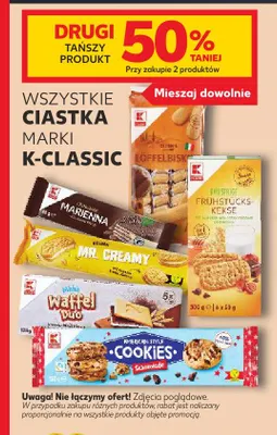 Biszkopty Löffelbiskuit K-Classic promocja w Kaufland