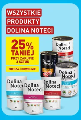 Karma dla psów Dolina Noteci Premium bogata w kaczkę promocja w Aldi