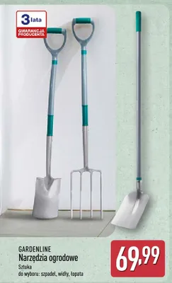 Łopata Gardenline promocja w Aldi
