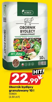 Obornik bydlęcy granulowany 10l promocja w Bricomarche