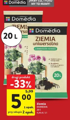 Ziemia uniwersalna promocja w Intermarche