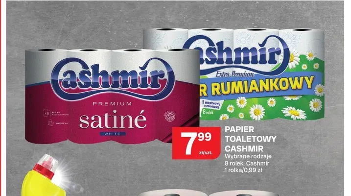 Papier toaletowy CASHMIR satine promocja w Chorten