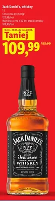 Whiskey Jack Daniel's promocja w Lidl
