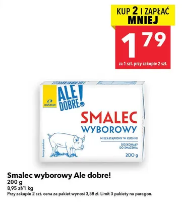 Smalec wyborowy promocja w LEWIATAN