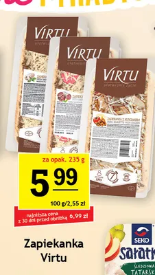 Zapiekanka Virtu promocja w Gram Market