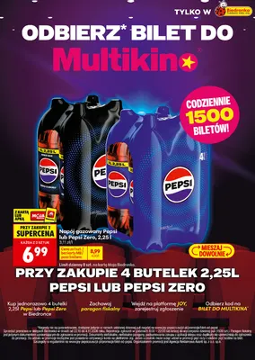 Napój gazowany Pepsi promocja w Biedronka