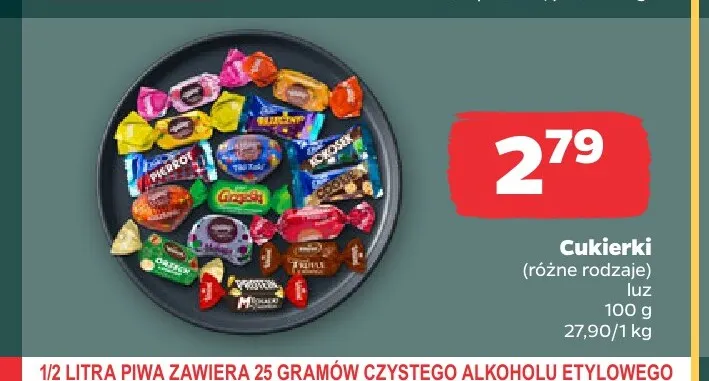 Cukierki promocja w Netto
