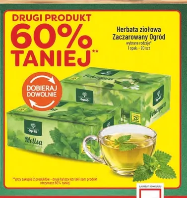 Herbata ziołowa Zaczarowany Ogród Pokrzywa promocja w POLOmarket