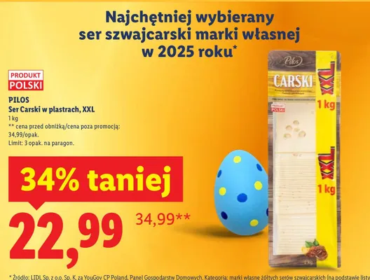 Ser promocja w Lidl