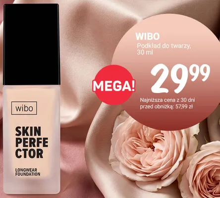 Podkład do twarzy Wibo Skin Perfector Longwear Foundation promocja w Rossmann
