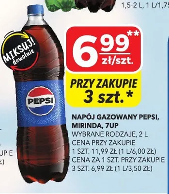 Napój gazowany 7UP promocja w Top Market