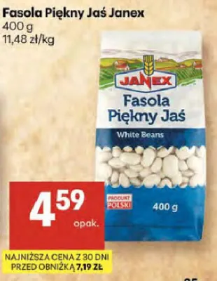 Fasola Piękny Jaś White Beans promocja w Delikatesy Centrum