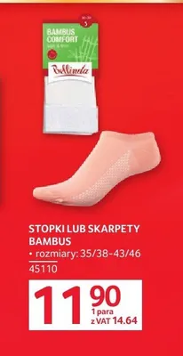 Skarpety Bambus promocja w Selgros