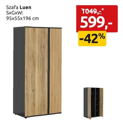 Szafa Luen promocja w Black Red White