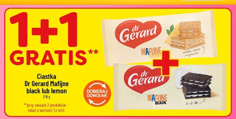 Ciastka Dr Gerard Mafijne lemon promocja w POLOmarket
