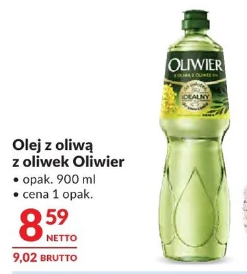 Olej z oliwą z oliwek Oliwier promocja w Makro