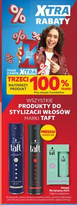 Produkty do stylizacji włosów Taft promocja w Kaufland