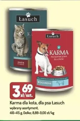 Karma dla kota Łasuch drób w sosie promocja w Avita