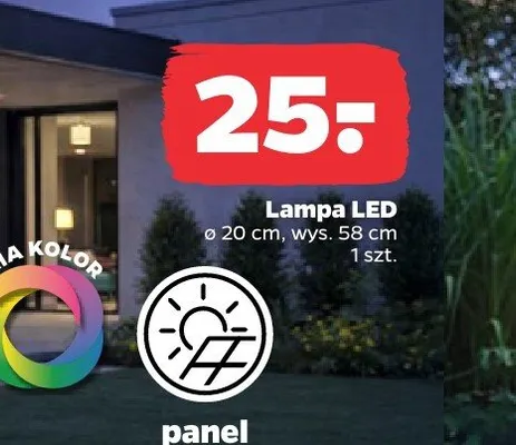 Lampa LED Netto promocja w Netto