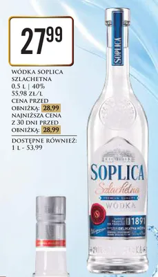 Wódka Soplica Szlachetna promocja w Dino