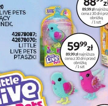 Zabawka LITTLE LIVE PETS ptaszki promocja w Dzień Dziecka