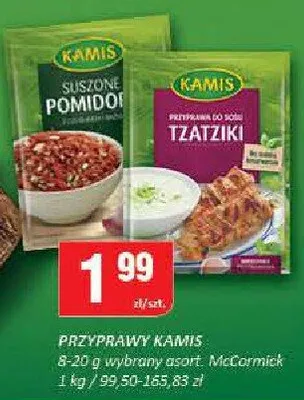 Przyprawy Kamis suszone pomidory promocja w Chorten