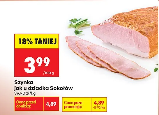 Szynka jak u dziadka  promocja w Biedronka