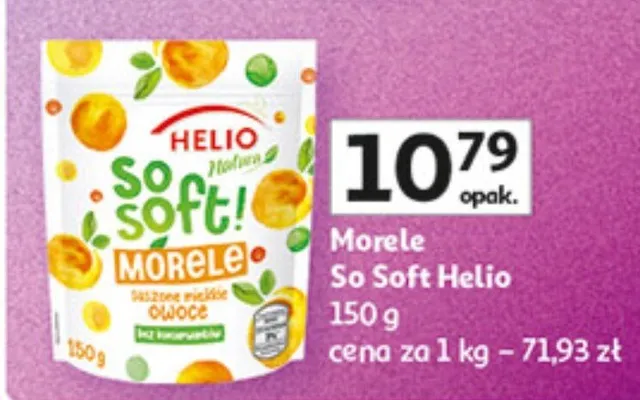 Morele So Soft Helio promocja w Auchan