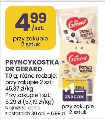 Pryncykostka Dr Gerard promocja w Stokrotka