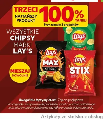 Chipsy marki Lay's promocja w Kaufland