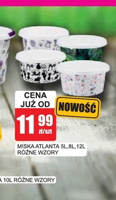 Miska Atlanta 5 l promocja w Bingo
