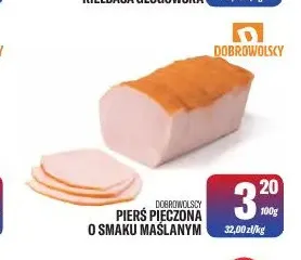 Pierś pieczona o smaku maślanym Dobrowolscy promocja w Tomi Markt
