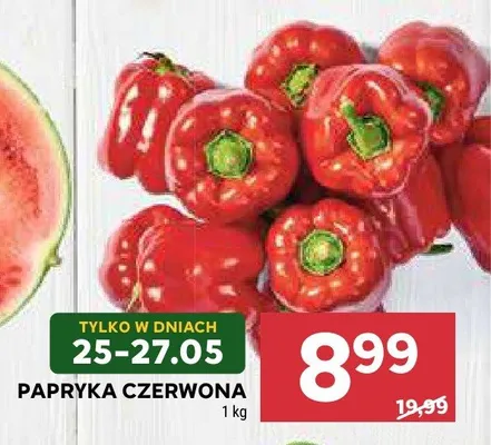 Papryka czerwona promocja w Stokrotka