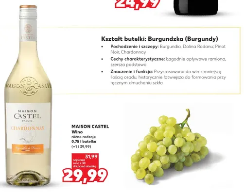 Wino Maison Castel promocja w Kaufland