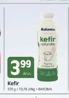 Kefir naturalny Bakoma promocja w Marketvita