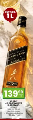 Whisky Johnnie Walker Black Label promocja w Twój Market