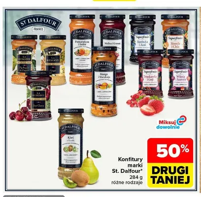 Konfitury St. Dalfour promocja w Carrefour