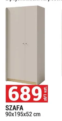 Szafa Alessio promocja w Merkury Market
