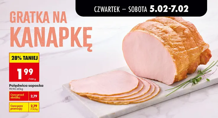 Polędwica sopocka Biedronka promocja w Biedronka