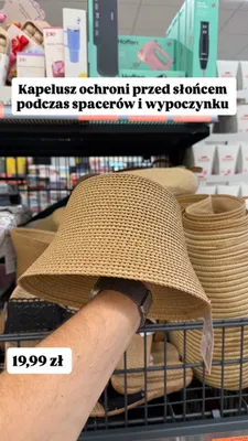 Kapelusz promocja w Biedronka