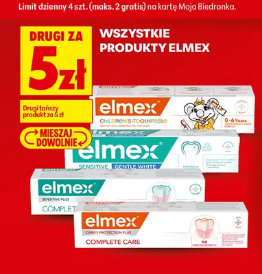 Pasta do zębów Elmex Sensitive Plus Complete Protection promocja w Biedronka