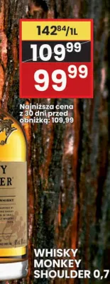 Whisky Monkey Shoulder promocja w Wafelek