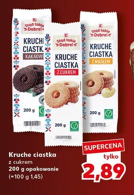 Kruche ciastka z masłem K-Stąd Takie Dobre promocja w Kaufland