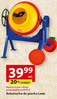 Betoniarka do piasku Lena promocja w Auchan