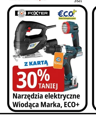 Narzędzia elektryczne ECO+ promocja w Leclerc