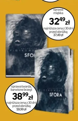 Książka Sfora oprawa twarda Przemysław Piotrowski promocja w Empik