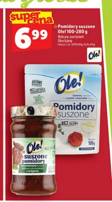 Pomidory suszone z oregano Ole! promocja w TOPAZ