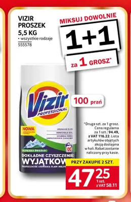 Proszek do prania Vizir promocja w Selgros