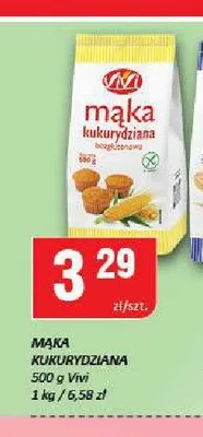 Mąka kukurydziana Vivi promocja w Chorten