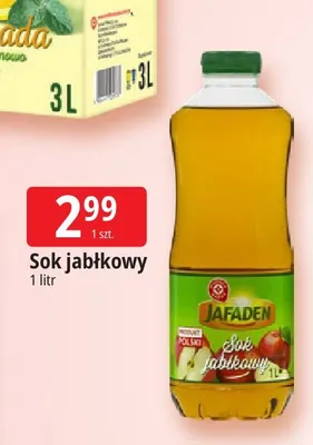 Sok jabłkowy Jafaden promocja w Leclerc
